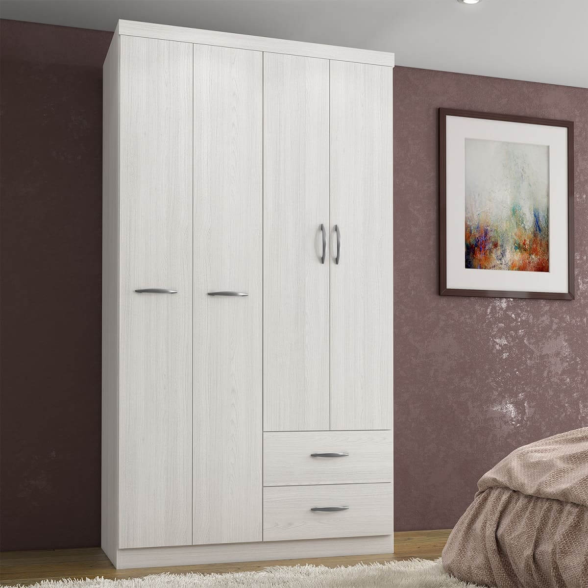 Closet Charm 4 Puertas 2 Cajones Teka Closet Charm 4 Puertas 2 Cajones Teka