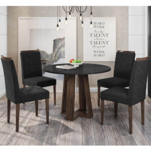 Juego de Comedor Isabela con 4 Sillas
