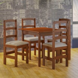 Juego de Comedor Patricia 4 Sillas