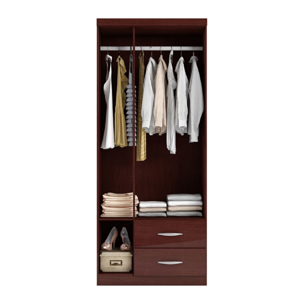 Produto 370_Charm 3P_Mogno_Aberto