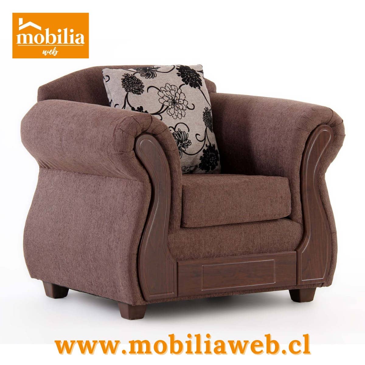 SILLON VENECIA MORO