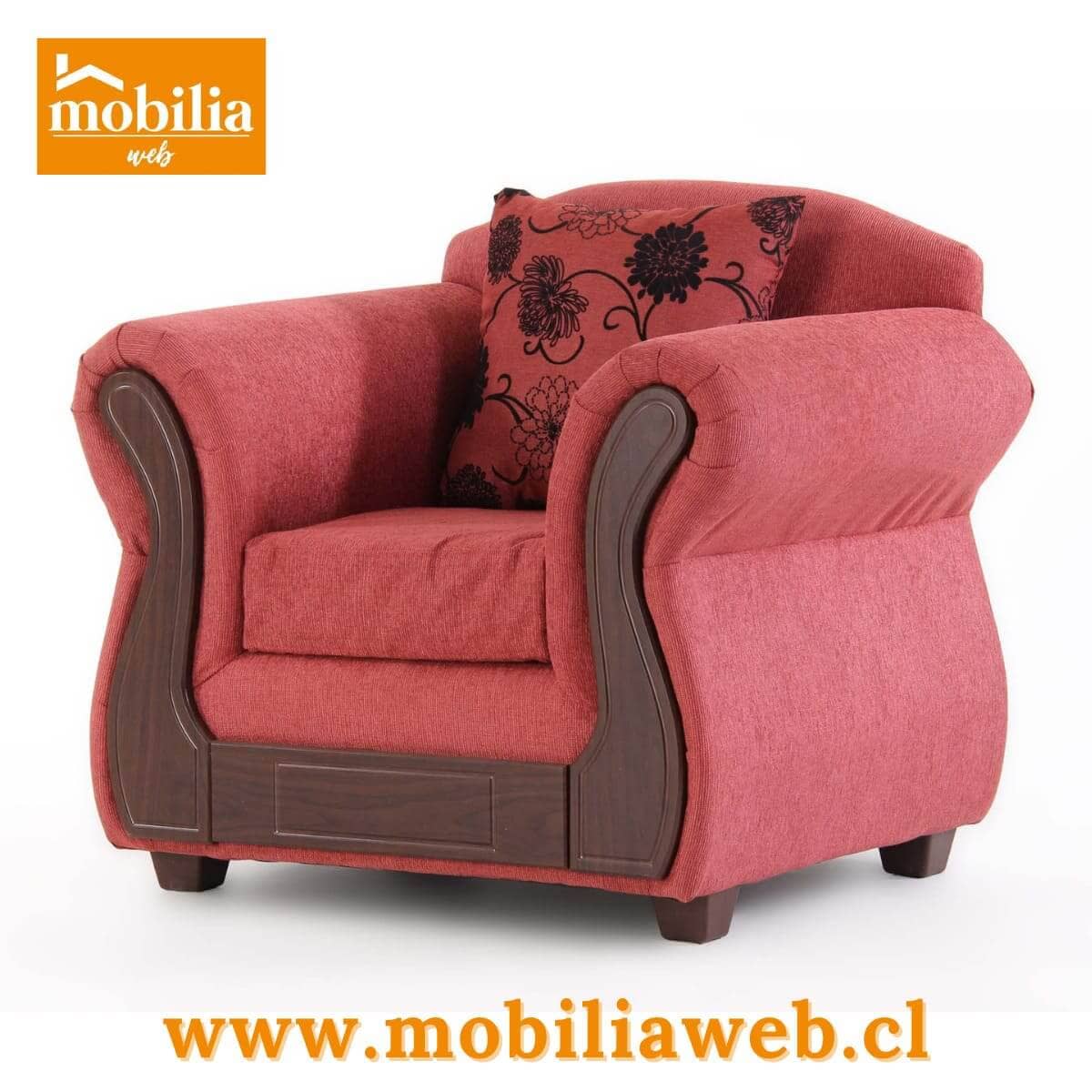 SILLON VENECIA TERRACOTA